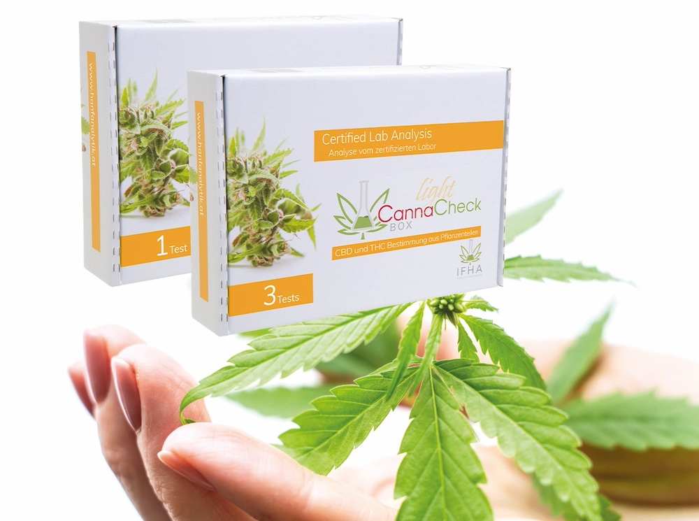Cannabis Analyse Licht - THC & CBD - 1